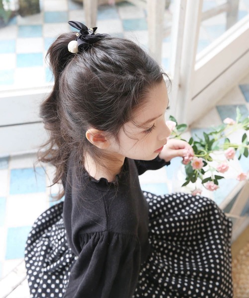 Rora（ローラ）の「ゆめふわ カットソー（Tシャツ/カットソー・キッズ・ベージュ/ブラック・140/150/120/130/110/100cm）」の18枚目の写真