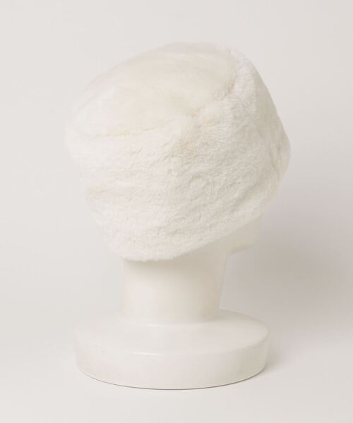 yield(イールド)の「【Lovable】Eco Fur Metel_BATT-27612(キャップ・レディース・グレー/ブラック/アイボリー/ベージュ/モカ・FREE)」の7枚目の写真