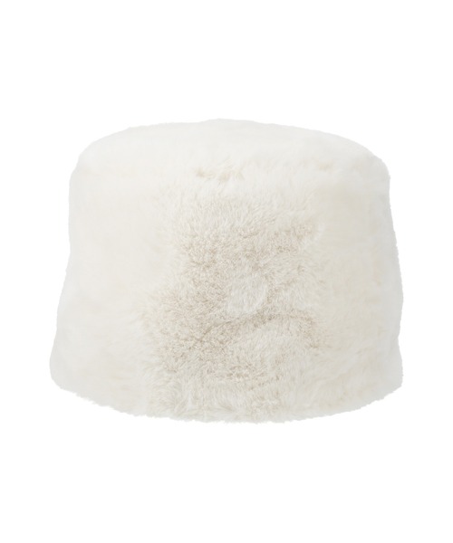 yield(イールド)の「【Lovable】Eco Fur Metel_BATT-27612(キャップ・レディース・グレー/ブラック/アイボリー/ベージュ/モカ・FREE)」の2枚目の写真