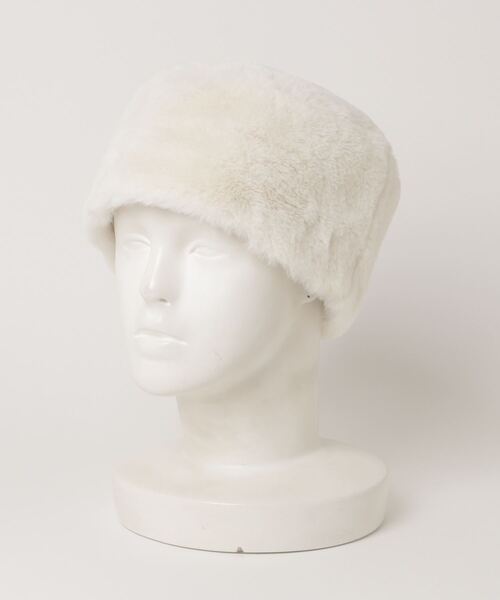 yield(イールド)の「【Lovable】Eco Fur Metel_BATT-27612(キャップ・レディース・グレー/ブラック/アイボリー/ベージュ/モカ・FREE)」の6枚目の写真