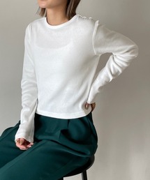 LOWRYS FARM | アソートカラークルーロンＴ　163595(Tシャツ/カットソー)