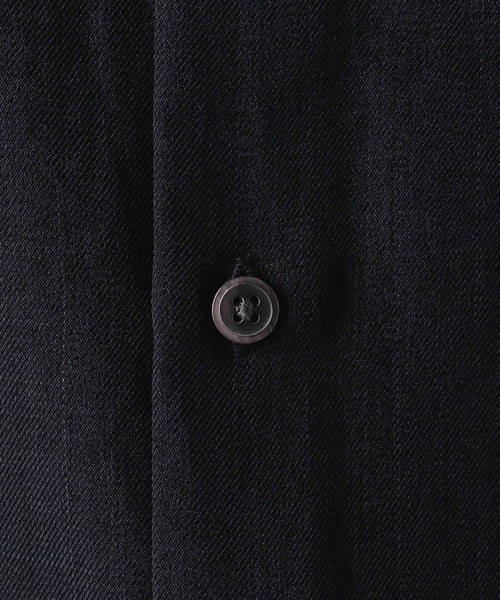 Grand PARK（グランドパーク）の「ウールライクバンドカラーシャツ（シャツ/ブラウス・メンズ・グレー/カーキ/チャコールグレー・MEDIUM/LARGE）」の12枚目の写真