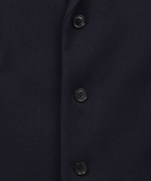 LAKOLE(ラコレ)の「ウーリーテックチェスターコート / 281609(チェスターコート・メンズ・ブラック/ネイビー/ブラウン/グレー/キャメル・SMALL/MEDIUM/LARGE/X-LARGE)」の17枚目の写真