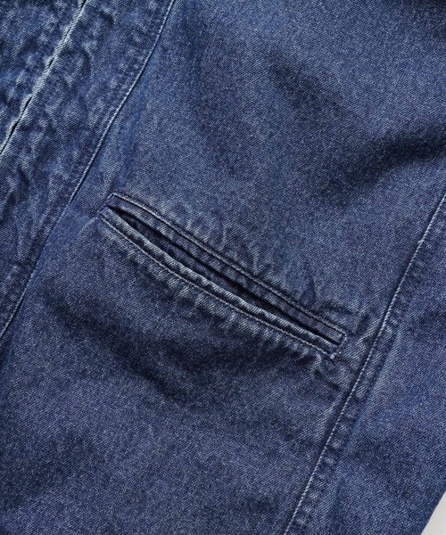 X-girl（エックスガール）の「DENIM OVERSIZED JACKET（デニムジャケット・レディース・インディゴブルー・M/S）」の13枚目の写真