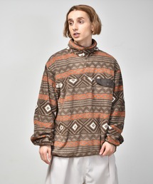 マイクロフリーススナッププルオーバー