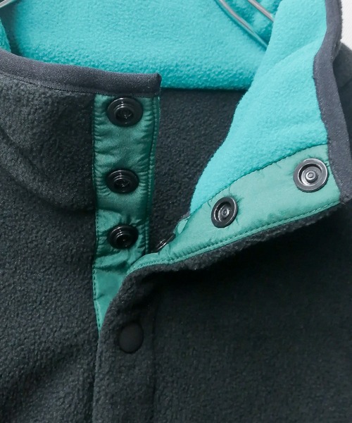 Starting Over（スターティングオーバー）の「マイクロフリーススナッププルオーバー（スウェット・メンズ・ブラック/グリーン/モカ/オートミール・M/L/XL）」の9枚目の写真