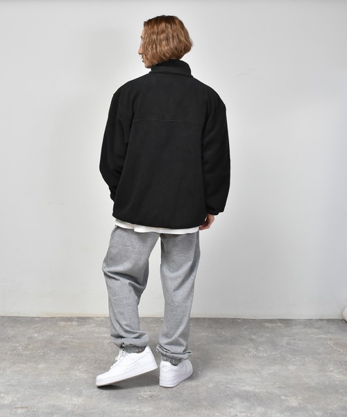 Starting Over（スターティングオーバー）の「マイクロフリーススナッププルオーバー（スウェット・メンズ・ブラック/グリーン/モカ/オートミール・M/L/XL）」の21枚目の写真