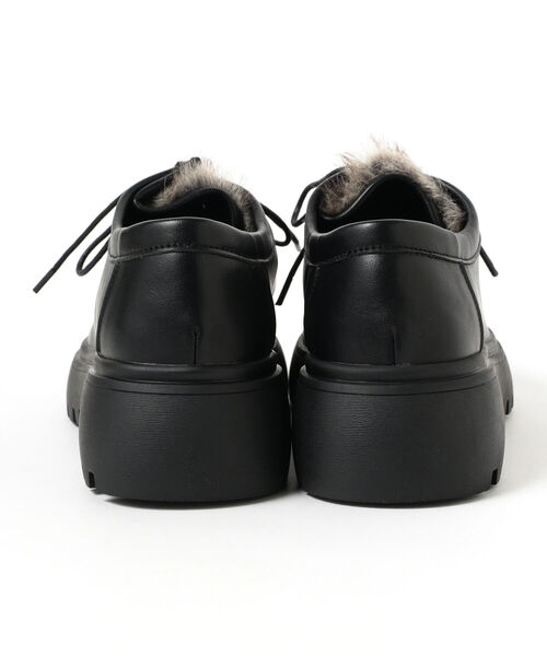 B:MING by BEAMS(ビーミングバイビームス)の「B:MING by BEAMS / フェイクファー プラットフォーム ブーツ(ブーツ・レディース・ホワイト系その他7/ブラック/ブラウン系その他3・22.5/23.5/24.5)」の7枚目の写真