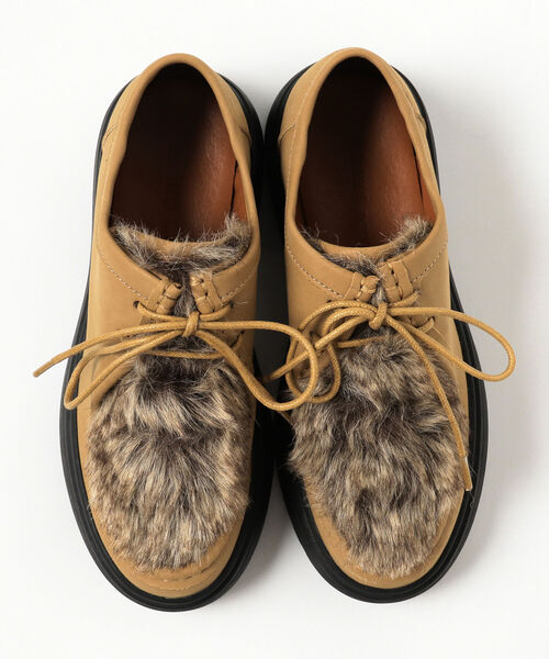 B:MING by BEAMS(ビーミングバイビームス)の「B:MING by BEAMS / フェイクファー プラットフォーム ブーツ(ブーツ・レディース・ホワイト系その他7/ブラック/ブラウン系その他3・22.5/23.5/24.5)」の5枚目の写真