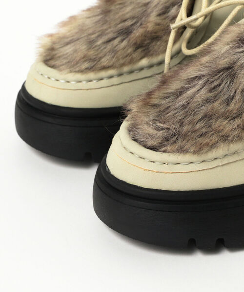 B:MING by BEAMS(ビーミングバイビームス)の「B:MING by BEAMS / フェイクファー プラットフォーム ブーツ(ブーツ・レディース・ホワイト系その他7/ブラック/ブラウン系その他3・22.5/23.5/24.5)」の18枚目の写真