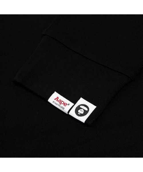 AAPE BY A BATHING APE（エーエイプバイアベイシングエイプ）の「AAPE LONG SLEEVE TEE（Tシャツ/カットソー・メンズ・ダークカーキ/ベージュ系その他/ブラック・MEDIUM/LARGE/XX-LARGE/X-LARGE/SMALL）」の15枚目の写真