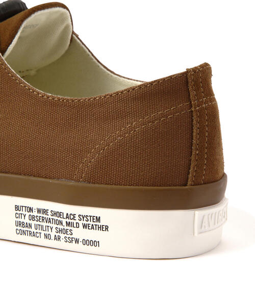 AVIREX(アヴィレックス)の「【直営店限定】SHOELACE SYSTEM SHOES / シューレース システム シューズ / フリーロック / スニーカー / AVIREX / アヴィレックス(スニーカー・メンズ・ブラウン/ホワイト/ブラック・8/10/9)」の11枚目の写真