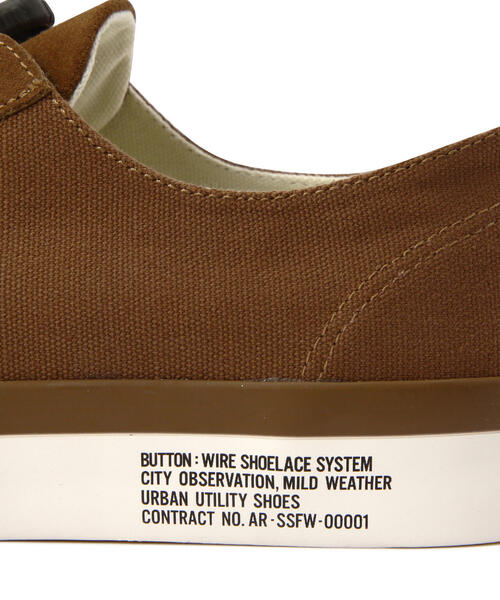 AVIREX(アヴィレックス)の「【直営店限定】SHOELACE SYSTEM SHOES / シューレース システム シューズ / フリーロック / スニーカー / AVIREX / アヴィレックス(スニーカー・メンズ・ブラウン/ホワイト/ブラック・8/10/9)」の12枚目の写真