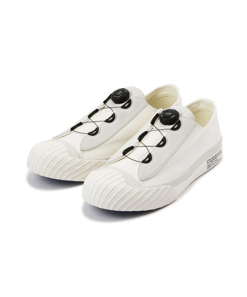 AVIREX(アヴィレックス)の「【直営店限定】SHOELACE SYSTEM SHOES / シューレース システム シューズ / フリーロック / スニーカー / AVIREX / アヴィレックス(スニーカー・メンズ・ブラウン/ホワイト/ブラック・8/10/9)」の1枚目の写真