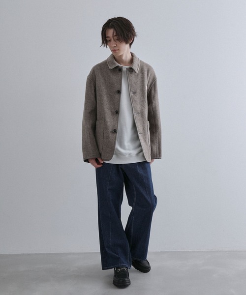 DANTON(ダントン)の「DANTON COVERALLS JACKET(その他アウター・メンズ・ネイビー/ブラック/ベージュ系その他・L/M)」の12枚目の写真