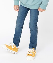 BRANSHES | 【ユニ/プレミアムストレッチ】裏起毛デニムロングパンツ(デニムパンツ)