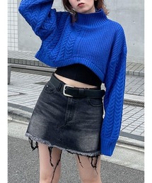 ランダムヘムKNIT PO
