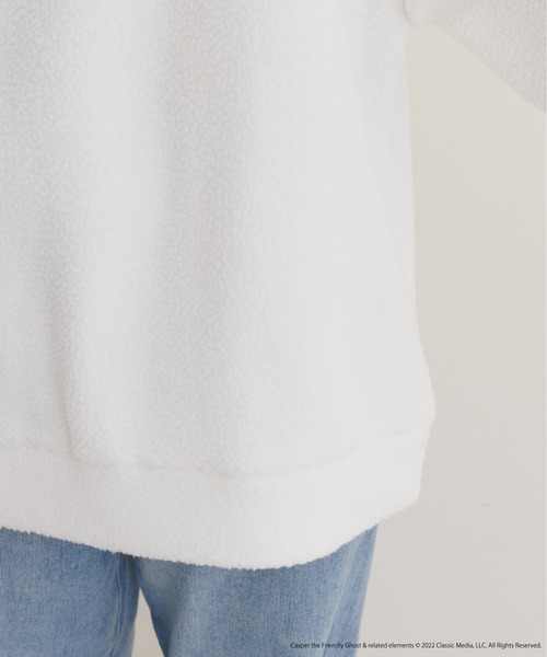 natural couture(ナチュラルクチュール)の「ユニセックス/ユニバーサルコラボ casperモコモコプルパーカー(パーカー・レディース・その他2/その他1・FREE)」の7枚目の写真