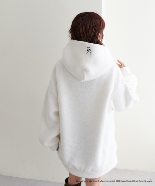 natural couture(ナチュラルクチュール)の「ユニセックス/ユニバーサルコラボ casperモコモコプルパーカー(パーカー・レディース・その他2/その他1・FREE)」の21枚目の写真