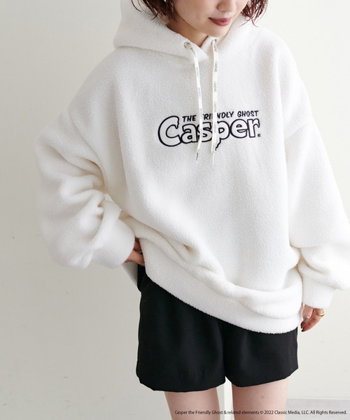 natural couture(ナチュラルクチュール)の「ユニセックス/ユニバーサルコラボ casperモコモコプルパーカー(パーカー・レディース・その他2/その他1・FREE)」の13枚目の写真