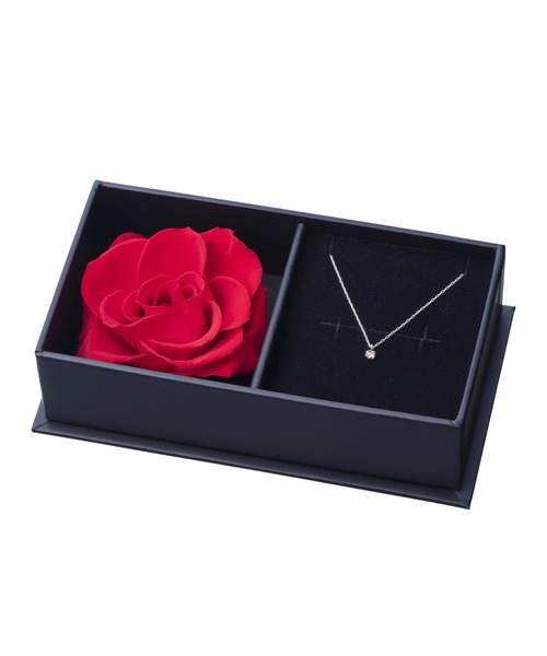 THE PLATINUM SELECT(ザ プラチナム セレクト)の「18K ダイヤネックレス 0.1ct 鑑別カード付き ブリザードフラワーBOX(ネックレス・レディース・ピンクゴールド/イエローゴールド・FREE)」の14枚目の写真