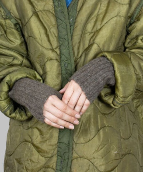 MILITARY(ミリタリー)の「WRIST WARMER(手袋・メンズ・ブラウン・FREE)」の5枚目の写真