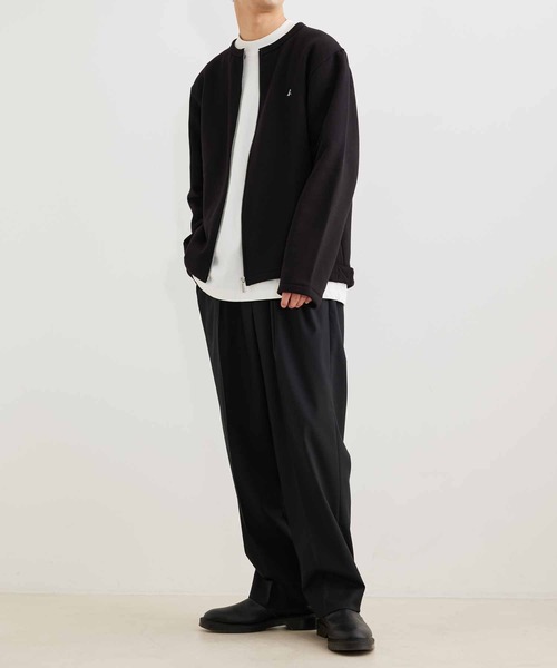 agnes b. pour ADAM ET ROPE´】CARDIGAN CLASSIQUE ZIP/UNISEX