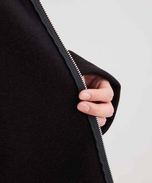 agnes b. pour ADAM ET ROPE´】CARDIGAN CLASSIQUE ZIP/UNISEX