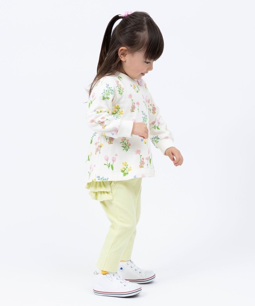 KP(ケーピー)の「ストレッチニットツイル後ろフリルパンツ(80~90cm)(その他パンツ・キッズ・ピンク/イエロー・90cm)」の14枚目の写真