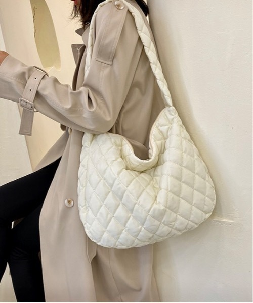 Burner(バーナー)の「【OKUOKU 0909】キルティング ショルダーバッグ oku-bag-656586808872-155(ショルダーバッグ・メンズ・B/A・FREE)」の1枚目の写真