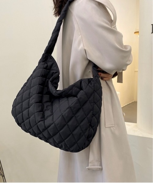Burner(バーナー)の「【OKUOKU 0909】キルティング ショルダーバッグ oku-bag-656586808872-155(ショルダーバッグ・メンズ・B/A・FREE)」の2枚目の写真