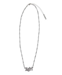 X-girl | RHINESTONE LOGO NECKLACE(ネックレス)