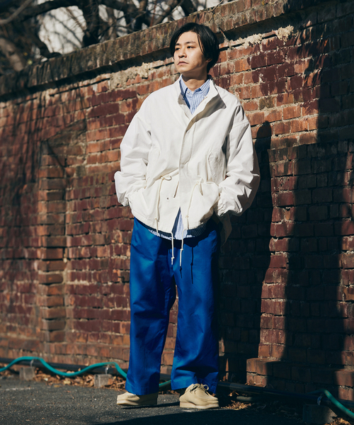 リップストップ ショートモッズコート（モッズコート）｜417