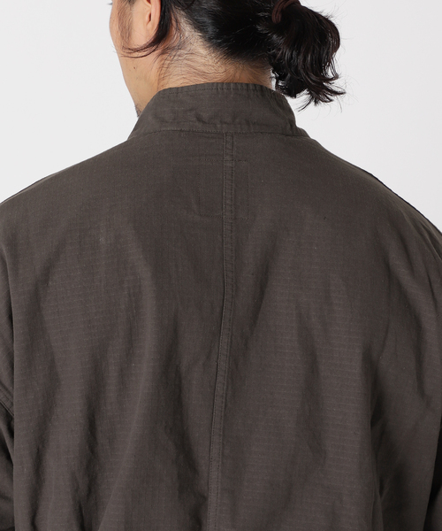 417 EDIFICE（フォーワンセブンエディフィス）の「リップストップ ショートモッズコート（モッズコート・メンズ・グリーン/ホワイト/ブラック/ブルー系その他・LARGE/MEDIUM）」の11枚目の写真