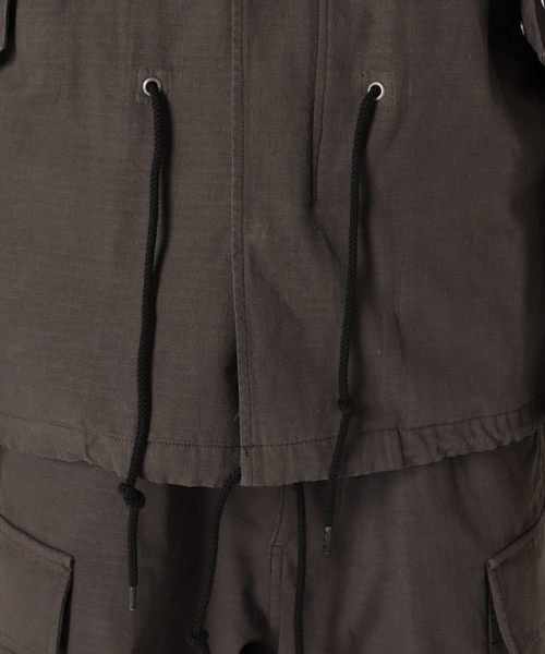 417 EDIFICE（フォーワンセブンエディフィス）の「リップストップ ショートモッズコート（モッズコート・メンズ・グリーン/ホワイト/ブラック/ブルー系その他・LARGE/MEDIUM）」の17枚目の写真