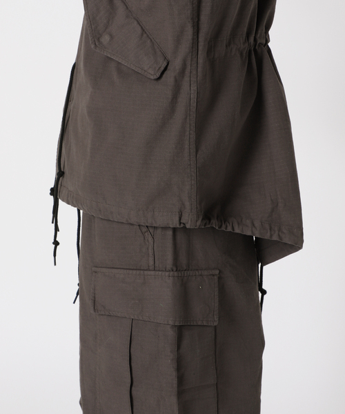 トップス m リップストップ ショートモッズコート（モッズコート）｜417