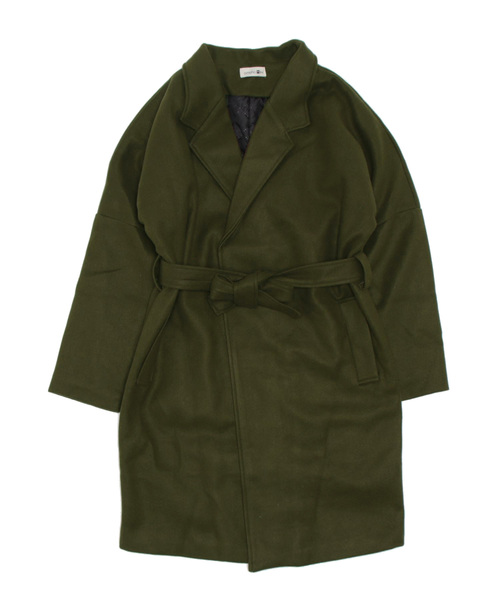 aimoha（アイモハ）の「ロングチェスターコート（チェスターコート・メンズ・グリーン/ブラウン/ブラック・X-LARGE/XX-LARGE/LARGE/MEDIUM）」の3枚目の写真