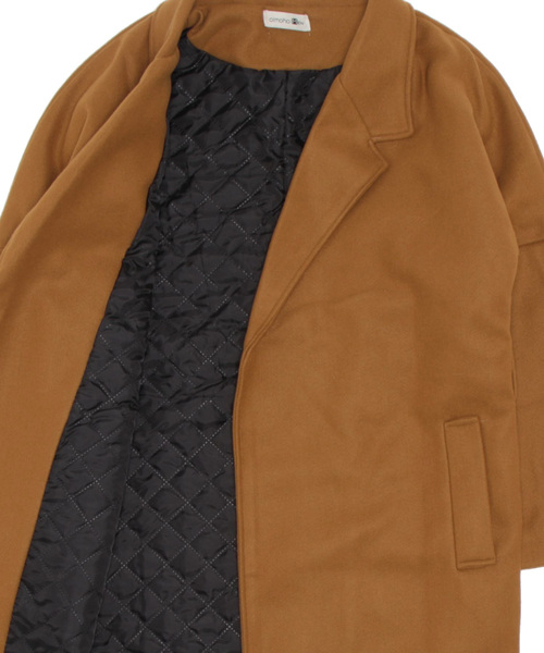 aimoha（アイモハ）の「ロングチェスターコート（チェスターコート・メンズ・グリーン/ブラウン/ブラック・X-LARGE/XX-LARGE/LARGE/MEDIUM）」の5枚目の写真