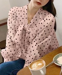 SpRay | シアードットボウタイブラウス(シャツ/ブラウス)