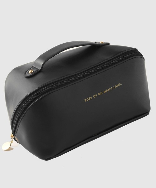 EPICKS（エピックス）の「ロゴ入り大容量コスメポーチ トラベルポーチ（ポーチ・レディース・アイボリー/ピンク/ブラウン/ブラック・F）」の13枚目の写真