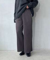 ○ベルト付き カットOK!! プリーツパンツ