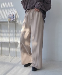 ○ベルト付き カットOK!! プリーツパンツ