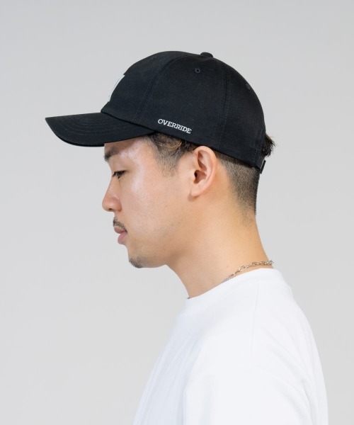 OVERRIDE（オーバーライド）の「OVERRIDE  OGC WOVEN LABEL 6P CAP / オーバーライド（キャップ・メンズ・ブラック/ホワイト/ネイビー/ベージュ・60cm/58cm）」の13枚目の写真