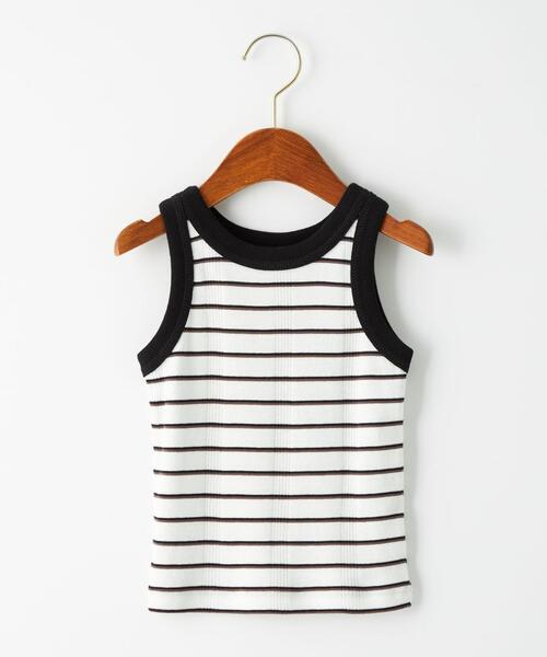 MILLER(ミラー)の「【別注】<Robert P. Miller>TJ EX MILLER タンクトップ(タンクトップ・キッズ・ネイビー/ブラック/ピンク/ライトブルー・120cm/130cm/110cm)」の1枚目の写真