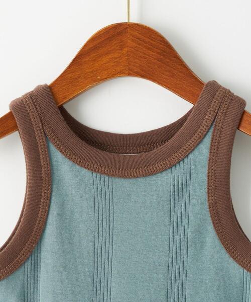 MILLER(ミラー)の「【別注】<Robert P. Miller>TJ EX MILLER タンクトップ(タンクトップ・キッズ・ネイビー/ブラック/ピンク/ライトブルー・120cm/130cm/110cm)」の6枚目の写真