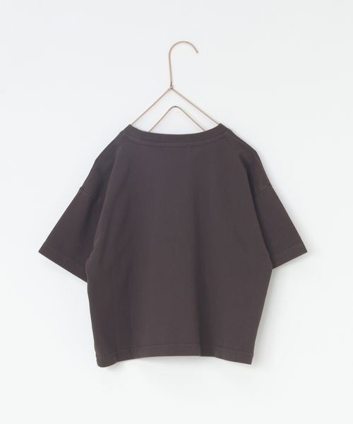 LOWRYS FARM（ローリーズファーム）の「カコウカレッジロゴＴシャツ　191945（Tシャツ/カットソー・キッズ・チャコールグレー/グレー/アイボリー・110cm/120cm/130cm/140cm/150cm）」の4枚目の写真