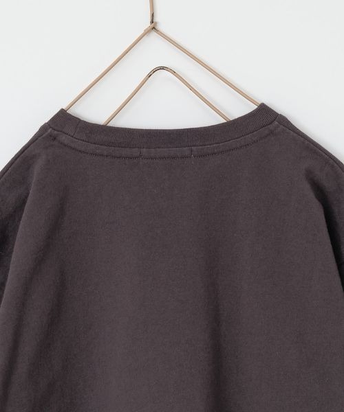 LOWRYS FARM（ローリーズファーム）の「カコウカレッジロゴＴシャツ　191945（Tシャツ/カットソー・キッズ・チャコールグレー/グレー/アイボリー・110cm/120cm/130cm/140cm/150cm）」の8枚目の写真