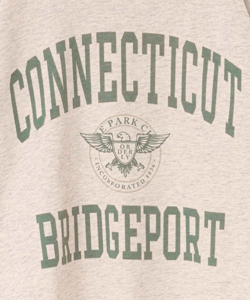 LOWRYS FARM（ローリーズファーム）の「カコウカレッジロゴＴシャツ　191945（Tシャツ/カットソー・キッズ・チャコールグレー/グレー/アイボリー・110cm/120cm/130cm/140cm/150cm）」の10枚目の写真