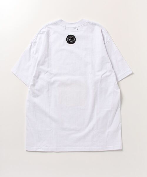 th products（ティーエイチプロダクト）の「【th products/ティーエイチプロダクツ】S/S T-Shirt museum book（Tシャツ/カットソー・メンズ・ホワイト/ブラック・1/2）」の4枚目の写真
