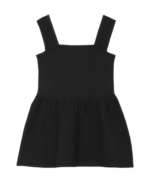 LAGUNAMOON(ラグナムーン)の「ペプラムフォルムニットプルオーバー(ニット/セーター・レディース・ブラック/ベージュ/ブルー・FREE)」の5枚目の写真